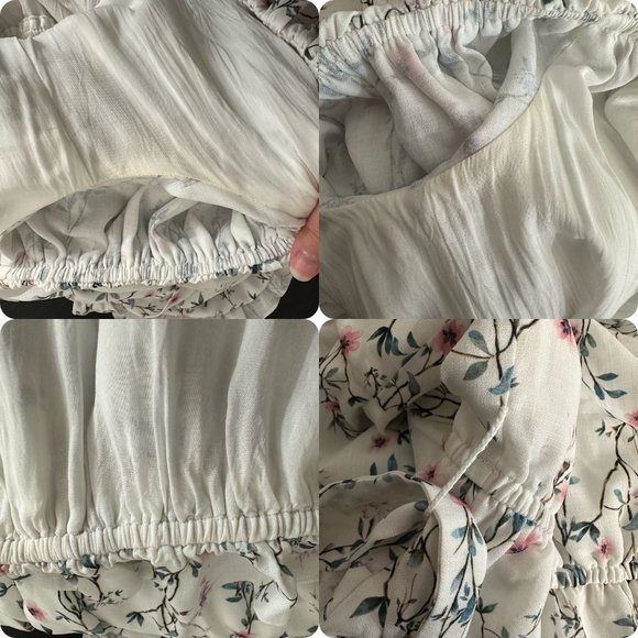 Tularosa Brooklyn Dress in Ivory Vine Floral - Picture 12 of 14